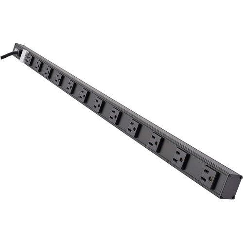 Tripp Lite 12-Outlet Vertical Power Strip, 120V, 15A, 15-ft. Cord, 5-15P, 36 in. PS3612B