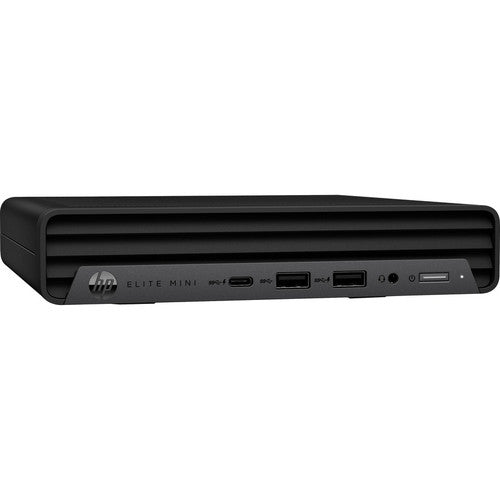 HP Elite Mini 600 G9 Desktop Computer - Intel Core i5 12th Gen i5-12500T Hexa-core (6 Core) 2 GHz - 16 GB RAM DDR5 SDRAM - 256 GB M.2 PCI Express NVMe SSD - Mini PC - Black 68W60UT#ABA