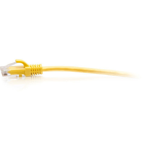 C2G 15ft Cat6a Snagless Unshielded (UTP) Slim Ethernet Patch Cable - Yellow C2G30172