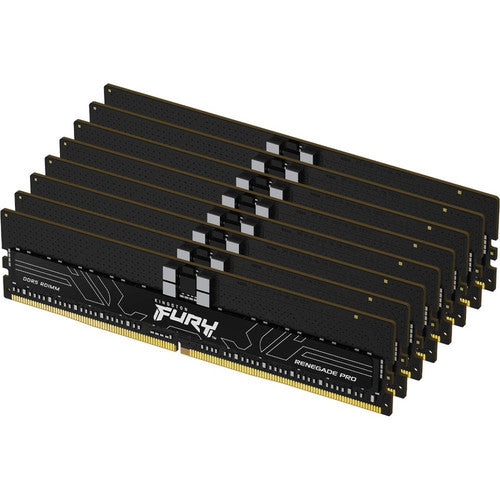 Kit de mémoire SDRAM DDR5 Kingston FURY Renegade Pro 128 Go (8 x 16 Go) KF548R36RBK8-128