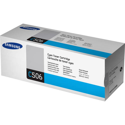 Samsung CLT-C506L (SU042A) Toner Cartridge - Cyan SU042A
