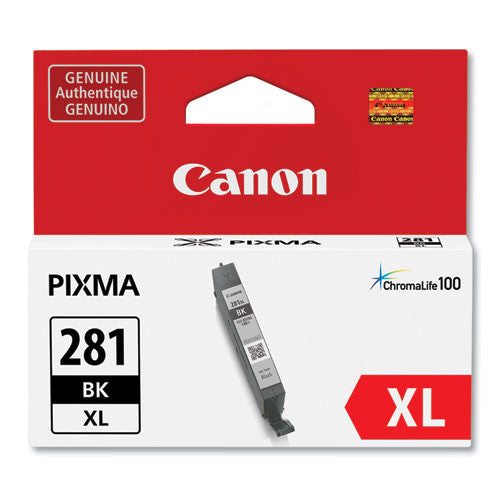 Canon CLI-281 XL Original Inkjet Ink Cartridge - Black Pack 2037C001