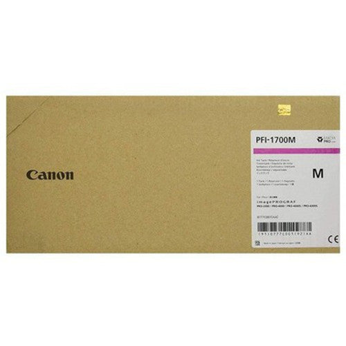 Cartouche d'encre jet d'encre originale Canon PFI-1700 PM - Pack photo magenta 0780C001