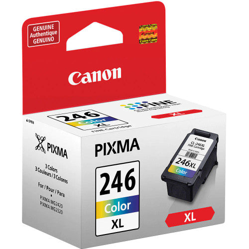 Canon CL-246XL Original High Yield Inkjet Ink Cartridge - Color Pack 8280B001