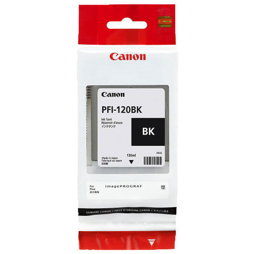 Canon PFI-120BK Original Inkjet Ink Cartridge - Black Pack 2885C001