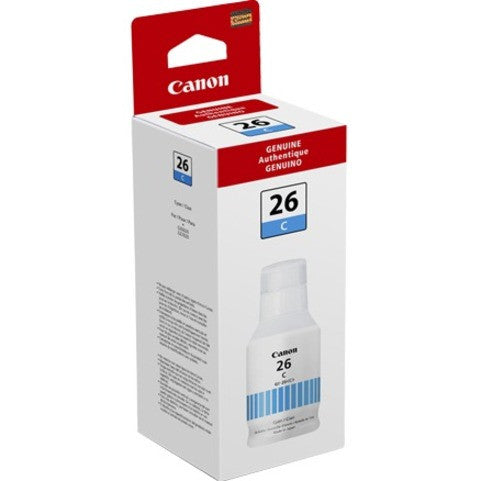 Canon GI-26 Pigment Cyan Ink Bottle 4421C001