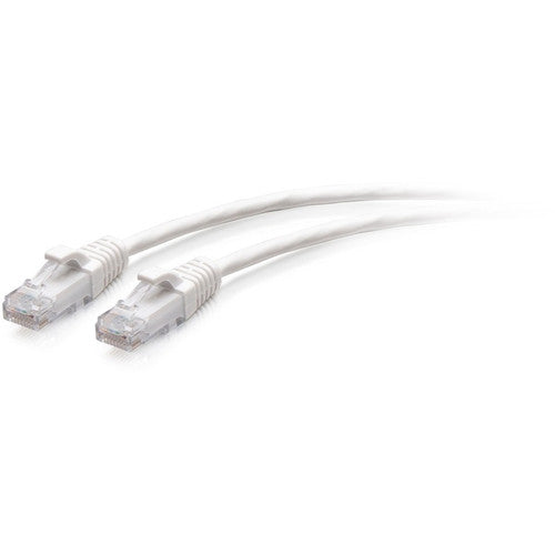 C2G 10ft Cat6a Snagless Unshielded (UTP) Slim Ethernet Patch Cable - White C2G30185