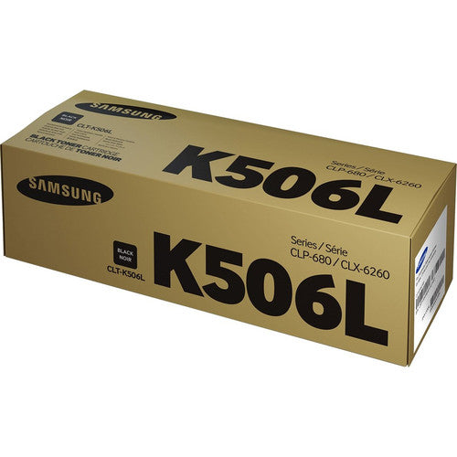 Cartouche de toner Samsung CLT-K506L (SU175A) - Noir SU175A