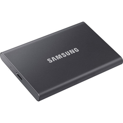 Disque SSD portable Samsung T7 MU-PC2T0T/AM 2 To - Externe - PCI Express NVMe - Gris Titane MU-PC2T0T/AM