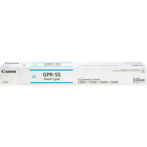 Canon GPR-55 Original Laser Toner Cartridge - Cyan - 1 Each 0482C003