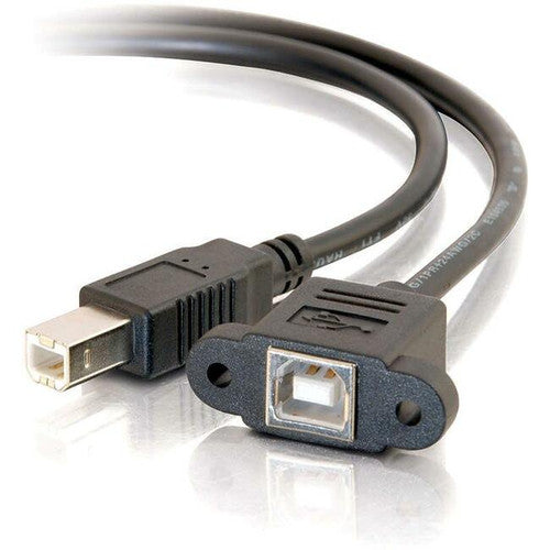 C2G USB 2.0 Panel Mount Cable 28073