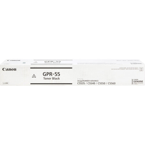 Canon GPR-55 Original Laser Toner Cartridge - Black - 1 Each 0481C003