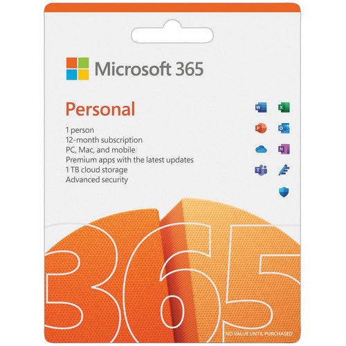 Microsoft 365 Personnel - Pack Boîte - 1 Personne - 1 An QQ2-01407