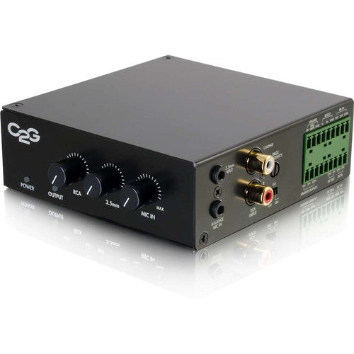 Amplificateur audio C2G 25/70 V 50 W – Plénum classé 40881