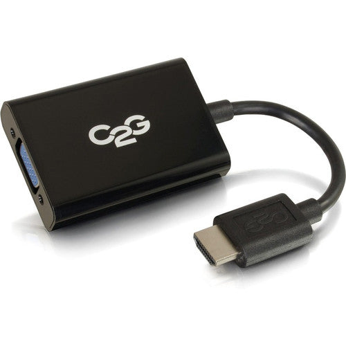 C2G HDMI mâle vers VGA et stéréo Audio femelle adaptateur convertisseur Dongle 41351