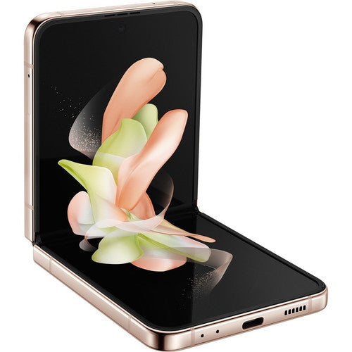 Smartphone Samsung Galaxy Z Flip4 512 Go - Écran pliable flexible 6,7" - Or rose SM-F721WZDFXAC