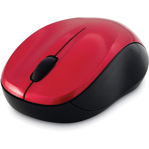 Verbatim Silent Wireless Blue LED Mouse - Red 99780