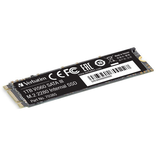 Verbatim Vi560 1 TB Solid State Drive - M.2 2280 Internal - SATA (SATA/600) 70385