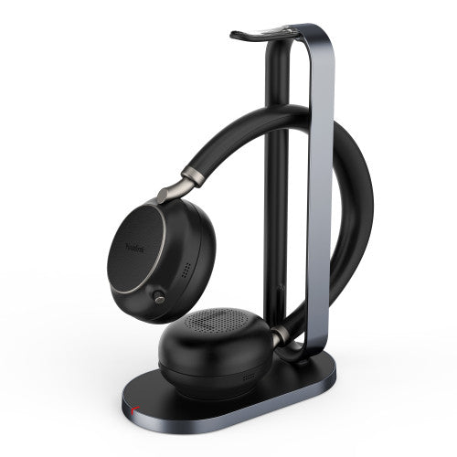 Yealink BH76 Wireless Bluetooth Headset - Black - With Charging Stand