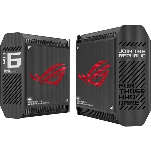 Routeur sans fil Ethernet Asus ROG Rapture GT6 Wi-Fi 6 IEEE 802.11ax GT6 (B-2-PK)