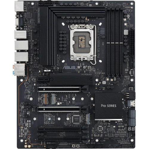 Asus Pro WS W680-ACE IPMI Workstation Motherboard - Intel W680 Chipset - Socket LGA-1700 - ATX PRO WS W680-ACE IPMI