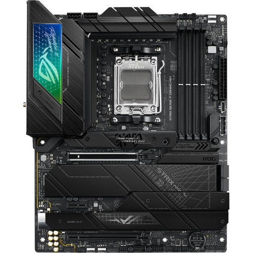 Asus ROG Strix X670E-F GAMING WIFI Gaming Desktop Motherboard - AMD X670 Chipset - Socket AM5 - ATX ROGSTRIXX670E-FGAMINGWIFI