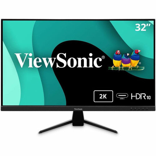 ViewSonic VX3267U-2K 31.5" WQHD LED Monitor - 16:9 - Black VX3267U-2K