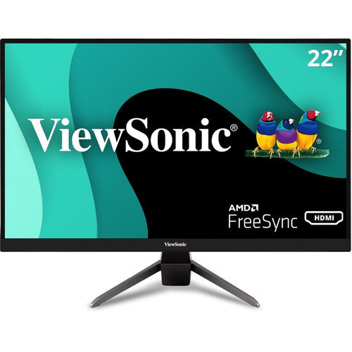 ViewSonic Entertainment VX2267-MHD 21.5" Full HD LED Monitor - 16:9 - Black VX2267-MHD