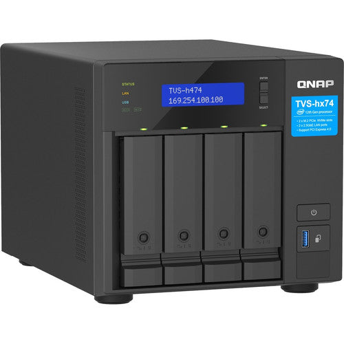 QNAP TVS-h474-PT-8G SAN/NAS Storage System TVS-H474-PT-8G-US