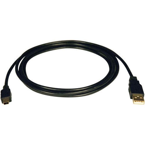 Tripp Lite USB 2.0 A to 5-Pin Mini B Gold Cable U030-006