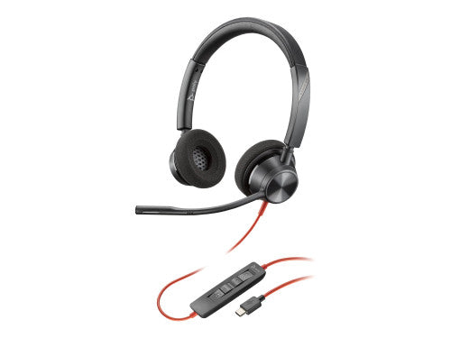 Casque Poly Blackwire 3320 USB-C TAA 8M3U9AA#ABA