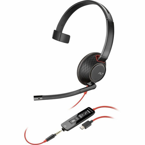 Casque Poly Blackwire C5210 USB-C + câble en ligne TAA 8M3W7AA#ABA