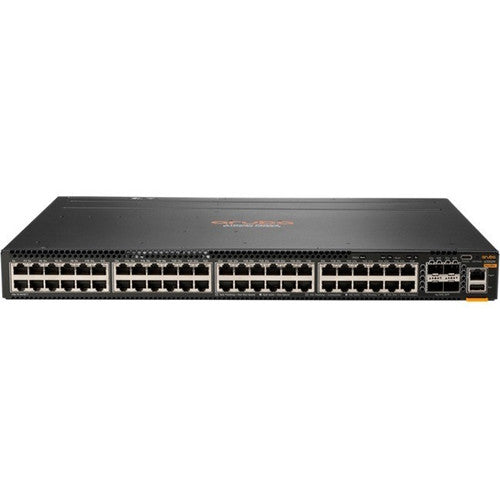 Aruba 6300M 48-port 1GbE and 4-port SFP56 Power-to-Port 2 Fan Trays 1 PSU Bundle JL762A#ABA