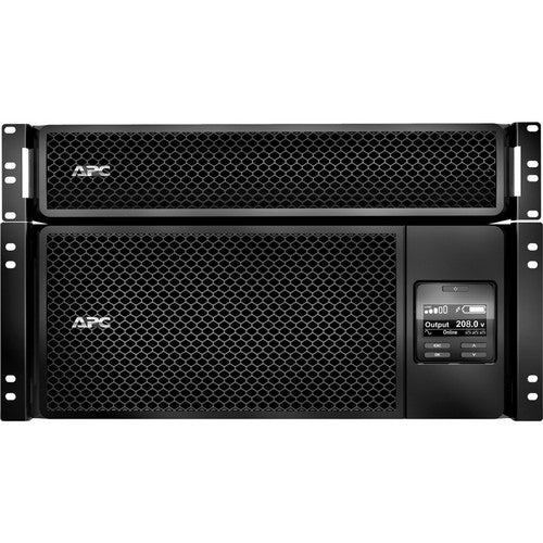 APC by Schneider Electric Smart-UPS SRT 6 000 VA RM avec transformateur abaisseur 208 V à 120 V 2U SRT6KRMXLT-5KTF