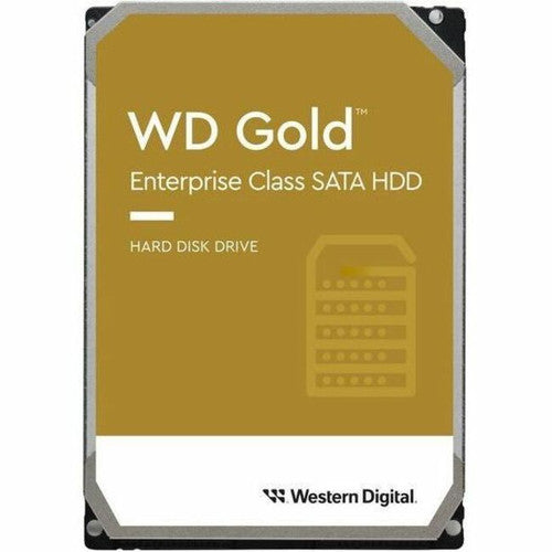 WD Gold WD142KRYZ 14 TB Hard Drive - 3.5" Internal - SATA (SATA/600) - Conventional Magnetic Recording (CMR) Method WD142KRYZ