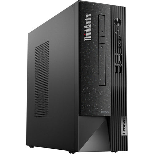 Ordinateur de bureau Lenovo ThinkCentre neo 50s Gen 4 12JF0002US - Intel Core i5 13e génération i5-13400 Deca-core (10 Core) 2,50 GHz - 16 Go de RAM DDR4 SDRAM - 256 Go M.2 PCI Express NVMe 4.0 x4 SSD - Petit facteur de forme - Noir 12JF0002US