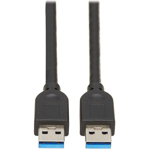 Tripp Lite by Eaton U325-015 USB 3.0 SuperSpeed A/A Cable (M/M), Black, 15 ft. U325-015