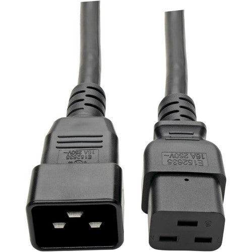 Tripp Lite 6ft Power Cord Extentsion Cable C19 to C20 Heavy Duty 15A 14AWG 6' P036-006-15A