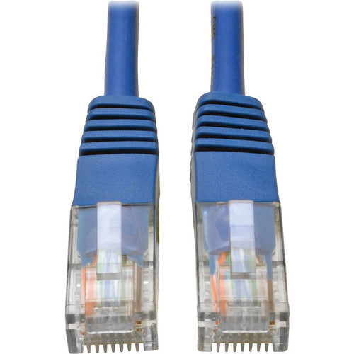 Tripp Lite by Eaton Cat5e Câble de brassage UTP moulé 350 MHz (RJ45 M/M), bleu, 75 pi N002-075-BL