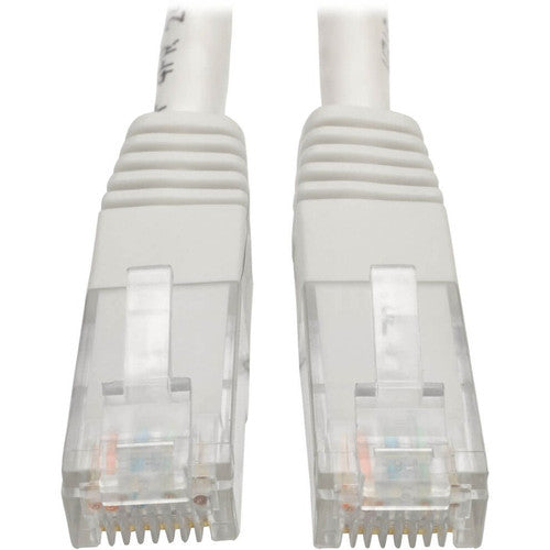 Tripp Lite by Eaton Câble de raccordement moulé Gigabit Cat6 (RJ45 M/M), blanc, 3 m N200-010-WH