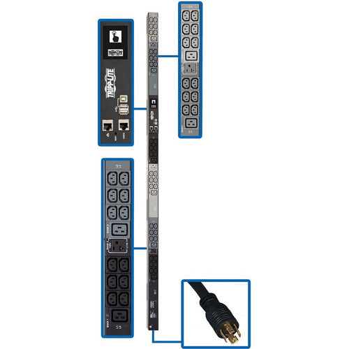 Tripp Lite par Eaton PDU3EVN6L2120 PDU 45 prises PDU3EVN6L2120