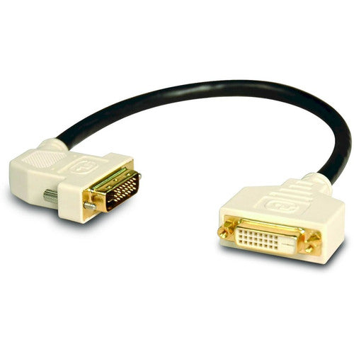 Tripp Lite 1 pied DVI Dual Link câble adaptateur d'extension numérique 45 degrés prise gauche DVI-D M/F 1' P562-001-45L