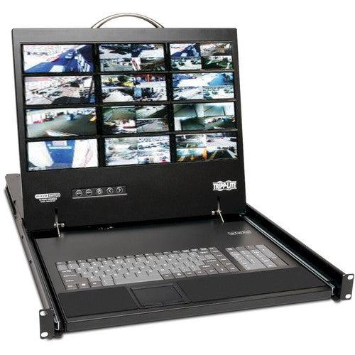 Tripp Lite NetCommander B070-016-19-IP Écran LCD rackable 19" avec commutateur KVM - Boîtier en acier B070-016-19-IP