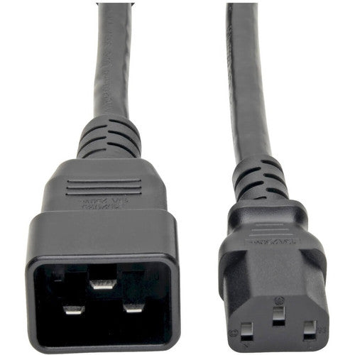 Tripp Lite 2ft Power Cord Y Splitter Cable C20 to 2xC13 Heavy Duty 15A 14AWG 2' P032-002-2C13