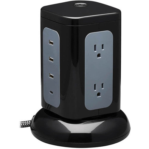 Tripp Lite by Eaton Protect It! TLP606UCTOWER 6-Outlet Surge Suppressor/Protector TLP606UCTOWER