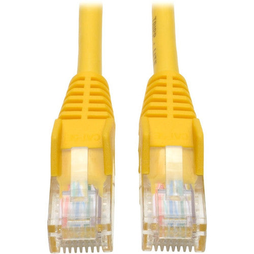 Tripp Lite by Eaton 15-ft. Cat5e 350MHz Snagless Molded Cable (RJ45 M/M) - Yellow N001-015-YW