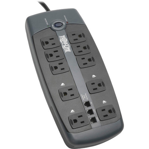 Tripp Lite by Eaton 10-Outlet Surge Protector TLP1008TEL