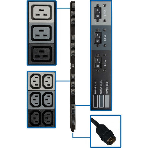 Tripp Lite par Eaton PDU3V6H50 PDU 45 prises PDU3V6H50