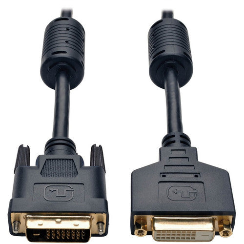 Câble d'extension Tripp Lite 6 pieds DVI Dual Link numérique TMDS blindé DVI-D M/F 6' P562-006