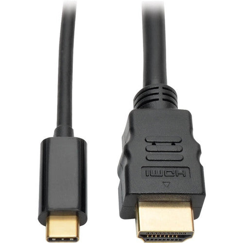 Tripp Lite by Eaton USB C to HDMI Adapter Cable (M/M), 3840 x 2160 (4K x 2K) @ 30 Hz, 3 ft U444-003-H